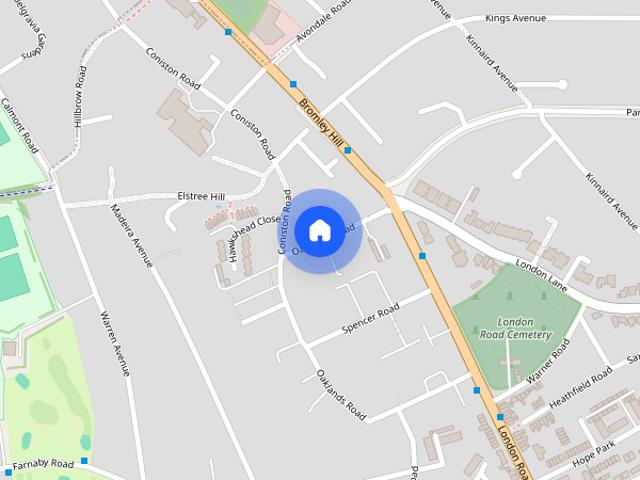 Apartment for rent in Shortlands, Greater London