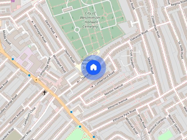 House for rent in London Borough of Ealing, Hanwell