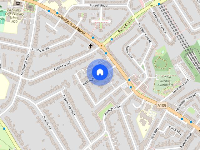 House for rent in Brunswick Park, Greater London