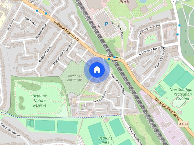 Apartment for rent in Brunswick Park, Greater London