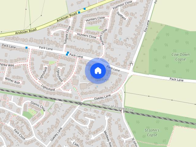 House for rent in East Oakley, Basingstoke and Deane