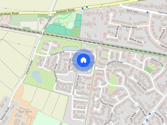House for rent in Canterbury Gardens, Basingstoke and Deane