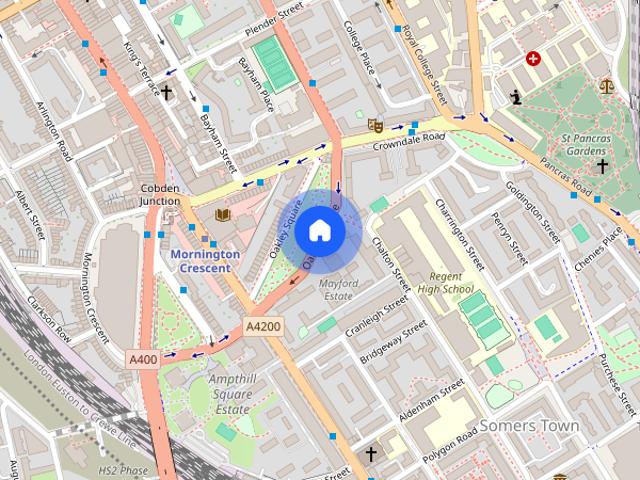 House for rent in Somers Town, Greater London