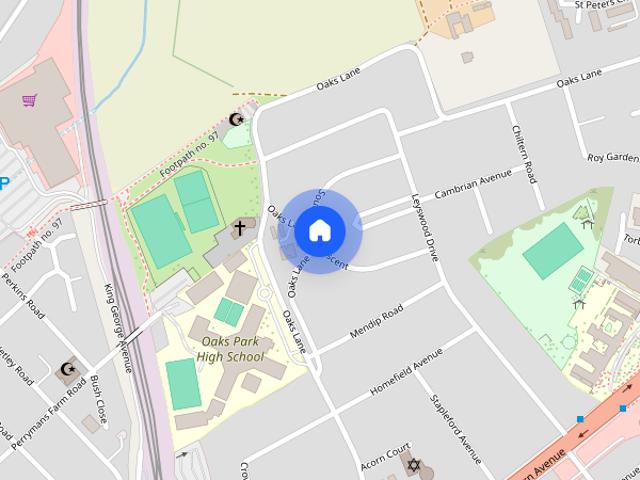 House for rent in Newbury Park, Greater London