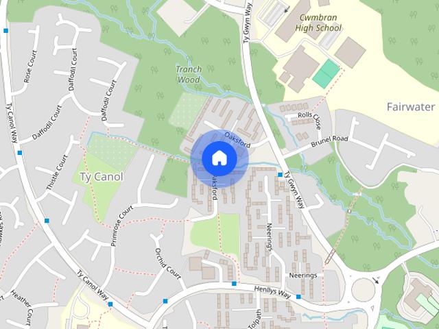 House for rent in Fairwater, Wales