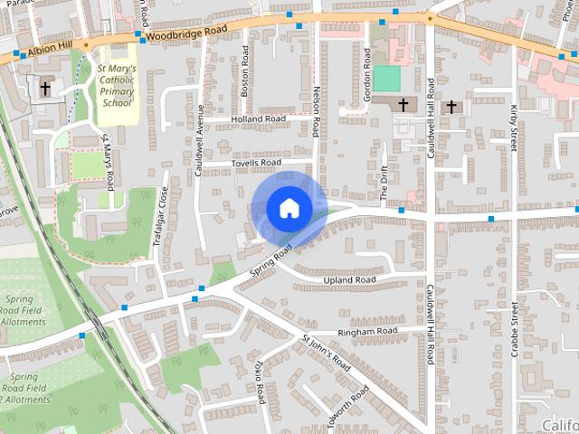 Apartment for rent in California, Ipswich