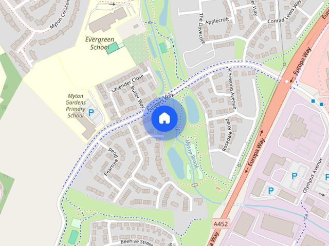 House for rent in Myton Park, Green Close