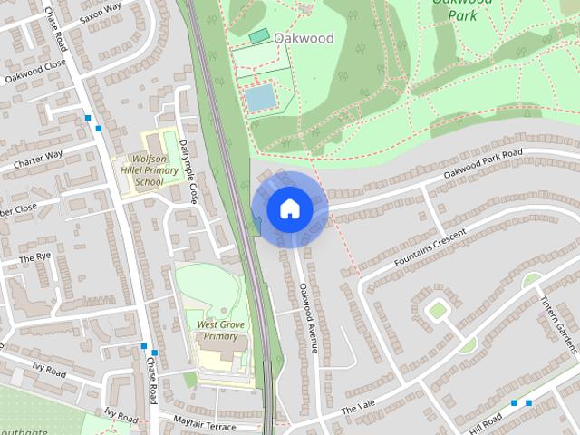 House for rent in Oakwood, Greater London