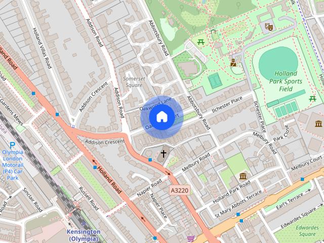 House for rent in London, Kensington