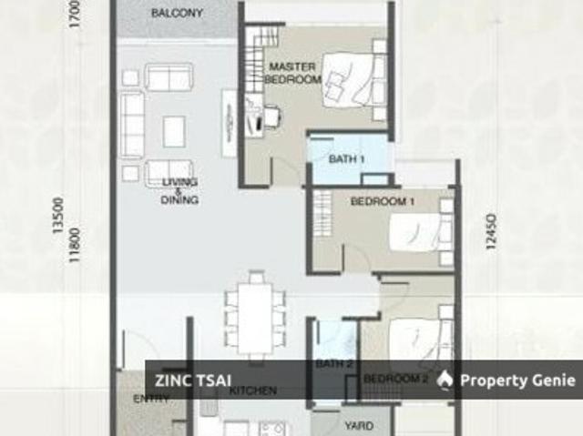 Condominium for rent in Kampung Sungai Jernih, Majlis Perbandaran Kajang