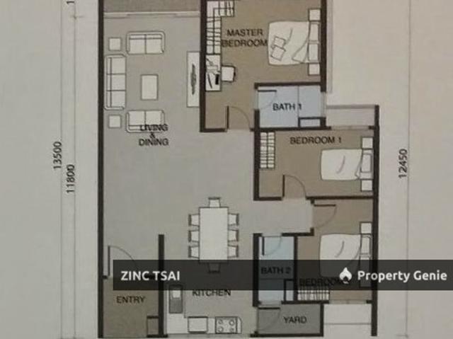 Condominium for rent in Kajang, Langat