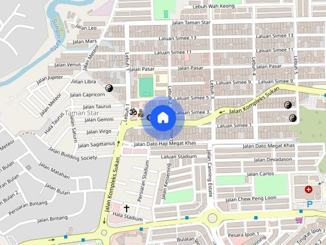 Apartment for rent in Perak, Tanjong Ipoh