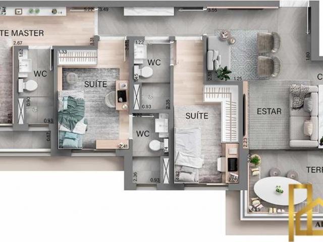 Apartamento venda em Região Imediata de São Paulo, Região Metropolitana de São Paulo