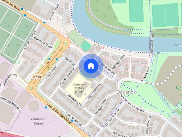 Apartment for rent in Hutchesontown, Glasgow