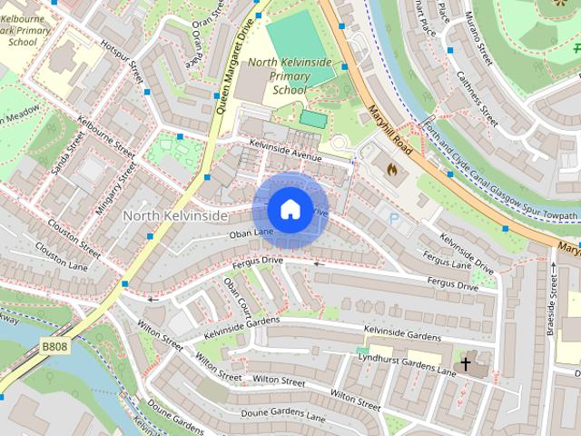Apartment for rent in North Kelvinside, Glasgow