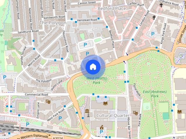 House for rent in The Polygon, City Of Southampton