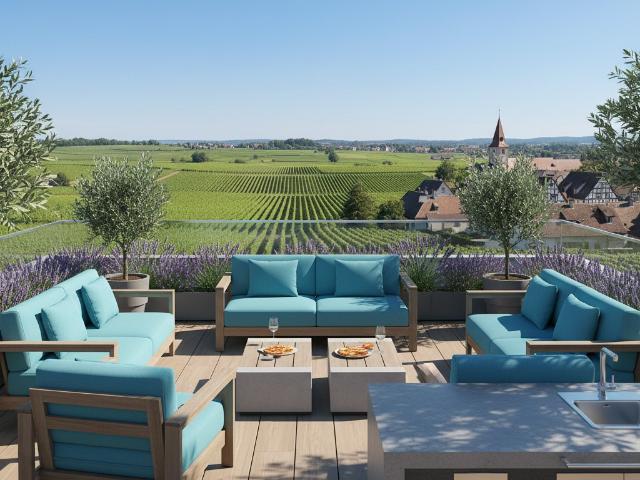 Appartement vente à Sélestat-Erstein, Boersch