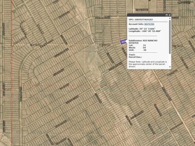 Land for sale in Rio Rancho, New Mexico