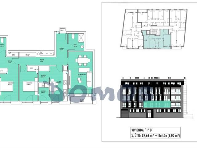 Piso en venta en Montirón, Lugo
