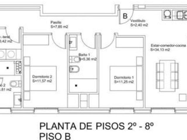 Piso en venta en A Valenzá, Ourense