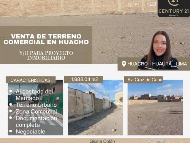 Terreno venta en Huaura, Lima Metropolitana