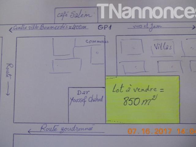 Terrain vente