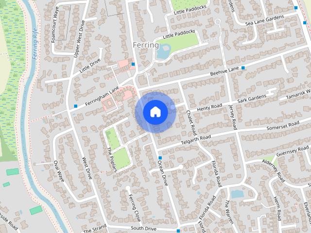 House for rent in Ferring, Arun