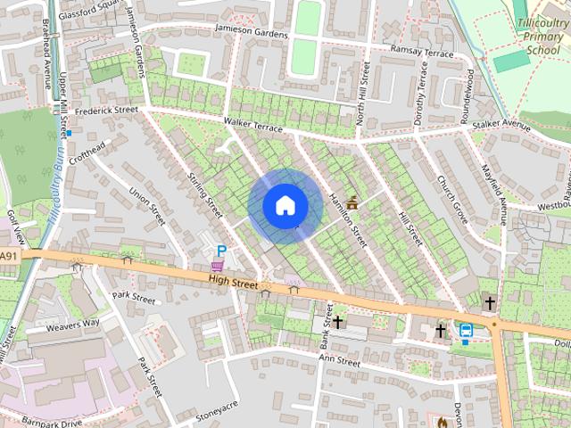 Apartment for rent in Tillicoultry, Scotland