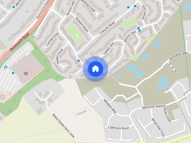 House for rent in Overslade, New Bilton