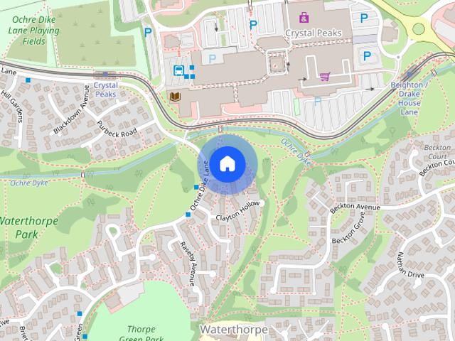 House for rent in Crystal Peaks, Sheffield