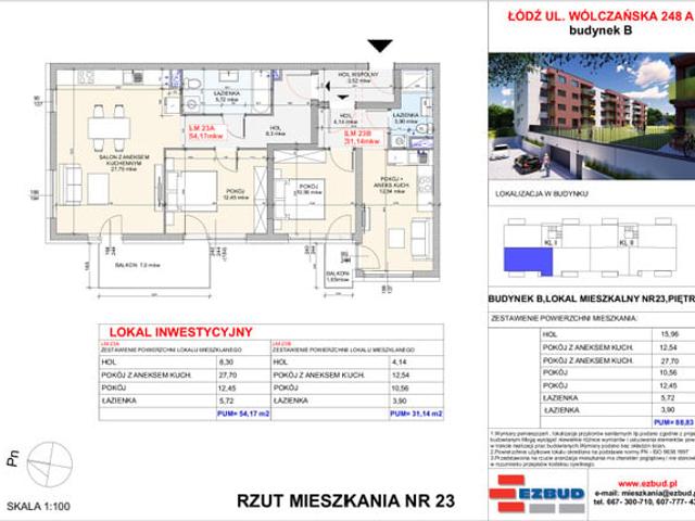 Mieszkanie na sprzedaż w Łódź, Łódzkie
