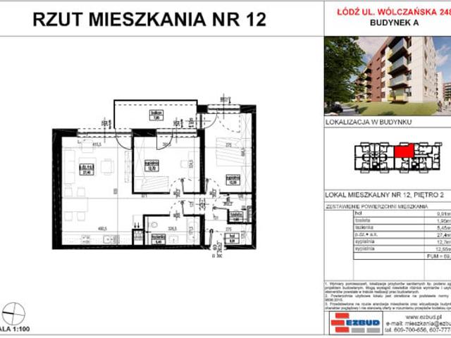 Mieszkanie na sprzedaż w Łódź, Łódzkie