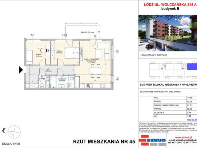 Mieszkanie na sprzedaż w Łódź, Łódzkie