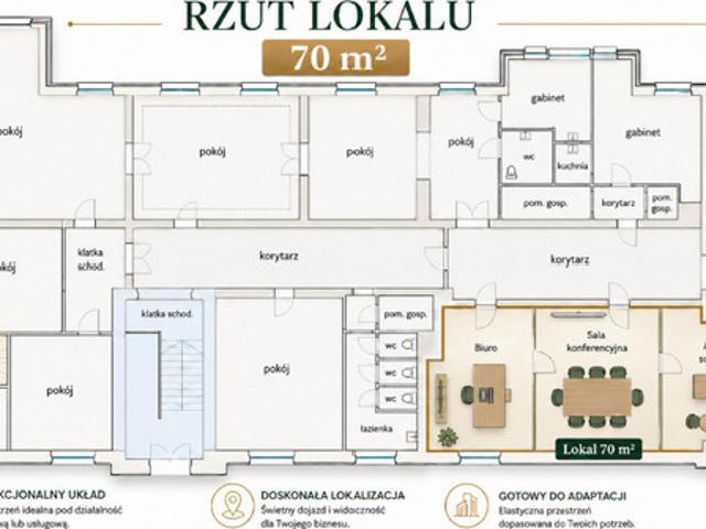 Biuro do wynajęcia w Łódź, Łódzkie