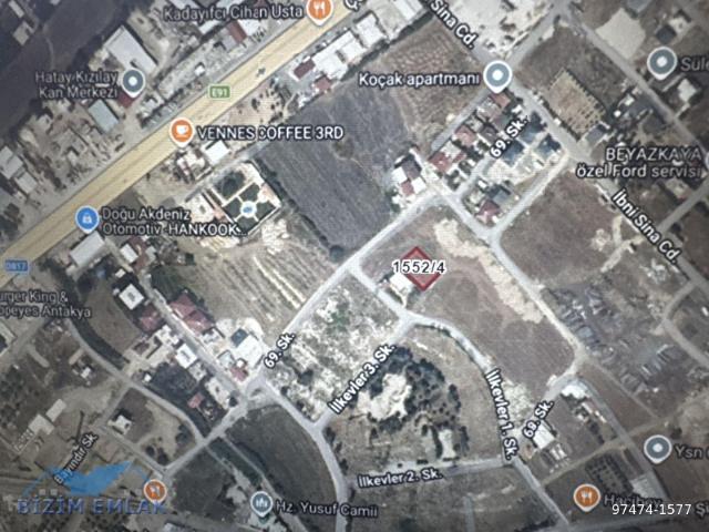 Hatay, Antakya içerisinde satılık Arsa