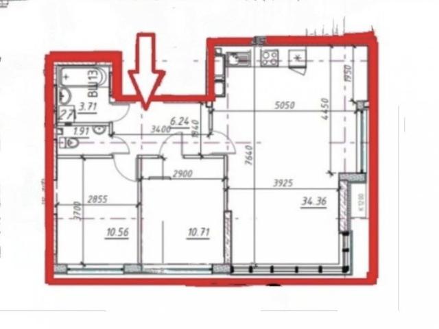 Квартира продажа в Великодолинском, Днепропетровской области