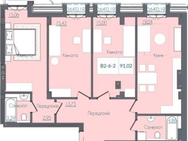 Квартира продажа в Малиновский, Великодолинском