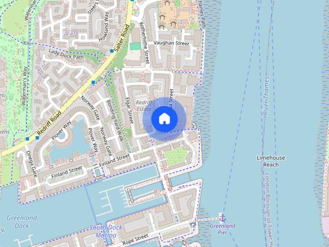 House for rent in Surrey Quays, Greater London