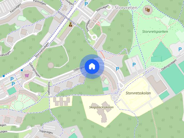 Rum hyra i Storvreten, Tumba