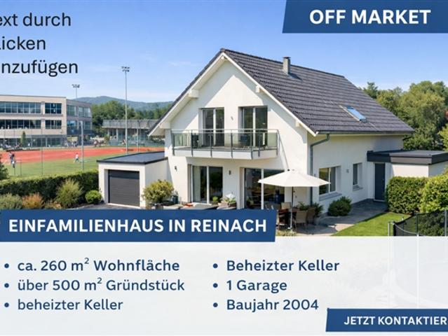 Einfamilienhaus kaufen in Reinach (AG), Aargau