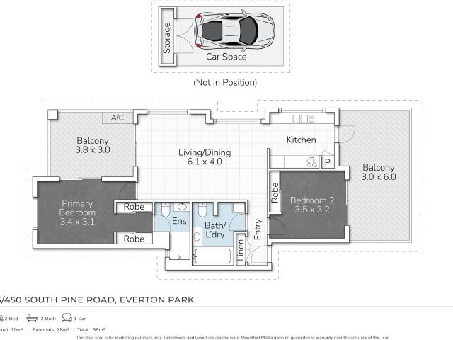 Apartment for sale in Methul, Queensland
