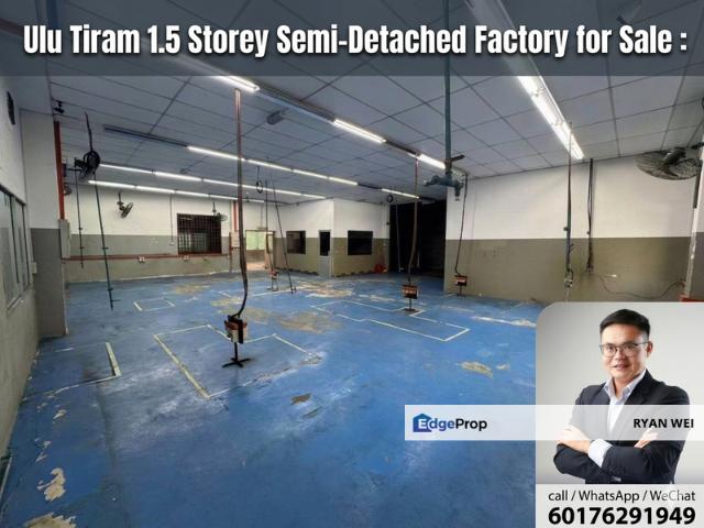 Warehouse for sale in Bukit Ledang, Johor