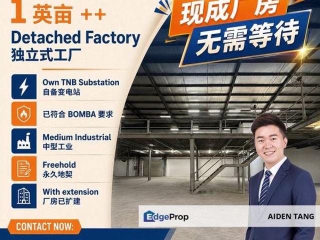 Warehouse for sale in Johore Bahru, Johor