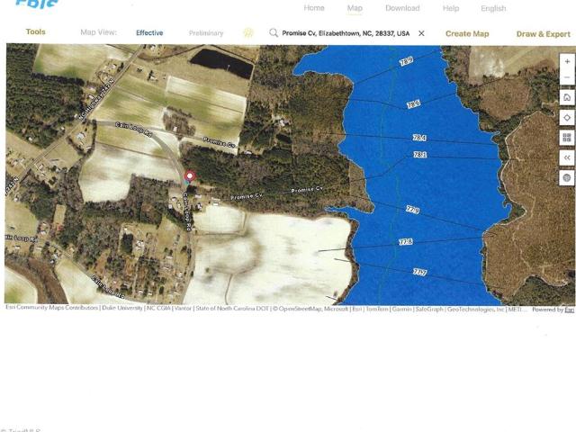 Land for sale in Elizabethtown, Bladen County