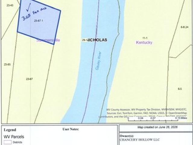 Land for sale in Summersville, West Virginia
