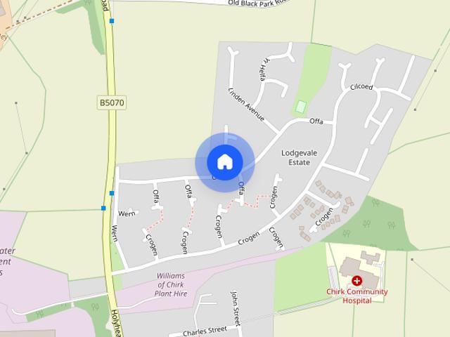 House for rent in Rhosywaun, Chirk