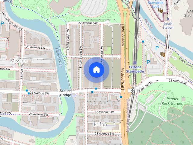 Apartment for rent in Erlton, Calgary