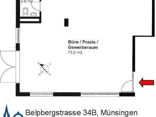 Büro mieten in Münsingen, Verwaltungsregion Bern-Mittelland