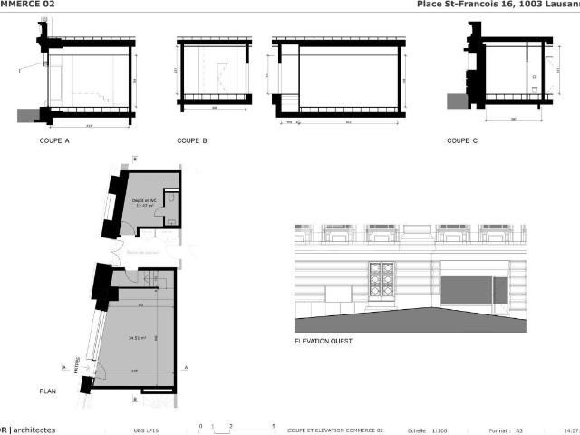 Büro mieten in Lausanne, District de Lausanne