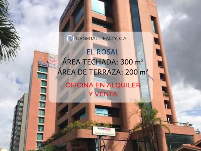 Oficina en alquiler en Sector El Rosal, Caracas